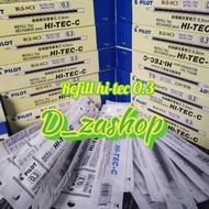 Refill Hitec pilot 0.3 0.4 0.25 mm pen meaning black and blue refill hi tech pilot hi tech refill un