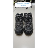 Mid Black Trekking Shoes