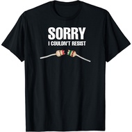 New Sorry I Couldn'T Resist Fun Electrical Engineer Electrician T-Shirt Xs-3Xl
