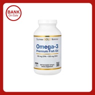 California Gold Nutrition Omega-3 Premium Fish Oil 240 Gelatin Softgels (Omega 3)