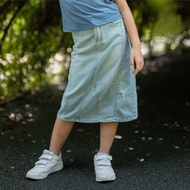 LEWIS EMMA - Long Denim Skirt (2-14 Years) Girls' Jeans Skirt Long Bottom/