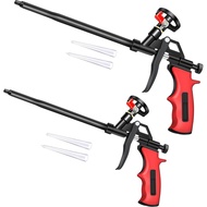Spray Foam Guns, 2 Pcs Spray Foam Insulation Gun, Professional Foam Dispensing Gun, Heavy Duty Expan