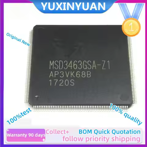 1PCS MSD3463GSA MSD3463GSA-Z1 MSD3463 QFP-216 integrated circuit IC LCD chip IC in Stock100%test