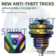 Spirit Beast motorcycle anti-theft engine dipstick modification For CYCLONE RT3 ZS250T-3 Replacement