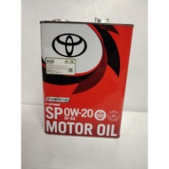 TOYOTA 0W20 ENGINE OIL