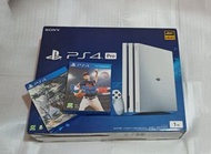 PS4 PRO 主機 稀少白色 兩片遊戲 魔物獵人 MLB棒球