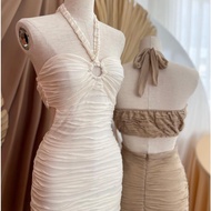 [HCMC EXPRESS] [Real photos] Extremely sexy strapless bodycon dress