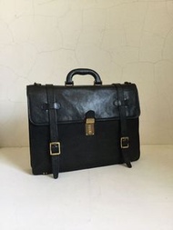 #早期 BALLY 手工黑色公事包 / 究極品味 = 文青 x 知性 x 紳裝