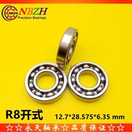 Electric Pneumatic Tool Inch Open Bearing R8 EE4 R8K 12.7 * 28.575 * 6.35 PGRL