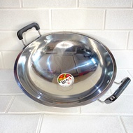 Stainless Steel Wok Pan 28 cm Frying Pan/ 32 cm
