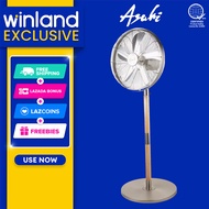 Asahi by Winland Asahi Retro Jet Wood Stand Fan 16" | Asahi Electric Fan JF-6079
