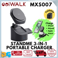 iWalk Standme MXS007 3 in 1 Charger for iPhone Airpods Apple Watch with Adjustable Stand