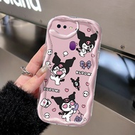 Casing HP OPPO F9 F9 Pro Realme 2 Pro Realme U1 Case Cute Kuromi Phone Case softcase HP Soft Double New Silicone Protective Case