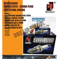 *PLUG MESIN RUMPUT* ROMEO E6TC Spark Plug For Petrol Engine (950 / 1200) DT-RSE6600-1/3/5