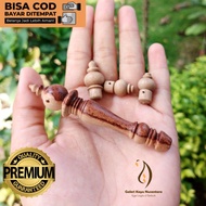 Tasbih Border Head A Set of Arabic Bidara Wood