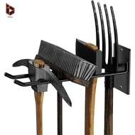 blesiya Garden Tool Storage Rack Hanging Heavy Duty Storage Shelf Yard Tool Holder for