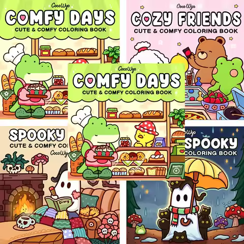 Halloween Spectre Coloring Book Spooky Cutie Coloring Book for Adults and Teen Featuring Adorable Hy