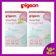 Pigeon Disposable Breast Pad 2 Boxes 60'S Comfy Feel Breastpad Prevent Breast Milk leakage