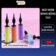 Manual bubble blower