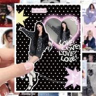 60 Sheets ASA Enoki and Apricot Yarn Sticker Pack Style Sealing Stickers Korean Group babymonster St