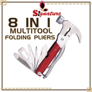 Multitool Folding Pliers Handtool Hammer Outdoor Camping Hatchet Multi-Functional Stainless Steel Su