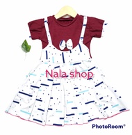 Dress kodok anak anak 1-4 tahun//Baju dress kodok anak perempuan 1-4 tahun//Baju dres anak anak 1-4 