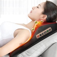 Car home massage cushion pillow neck lumbar back multi-funct