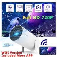 Portable WIFI Projector 4K MINI Projector TV Home Theater Cinema HDMI Support Android 1080P For Mobile Phone
