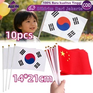 10pcs Small Country Flags Hand Flag/s Country Hand Flag