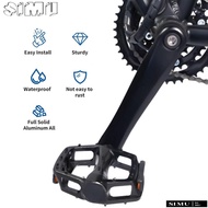 SIMULR Electric Bicycle Crank, Aluminum Alloy Lightweight Bafang Crank Arm,  Diamond-Shaped Hole 170