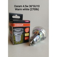 Osram Gu10 4.5w 36° 240v LED PAR16 bulb