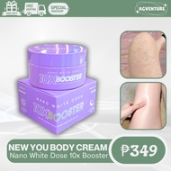 NEW YOU Nano White Dose 10X Booster Cream 230g | Whitening Body Lotion | Glowing Skin Fast