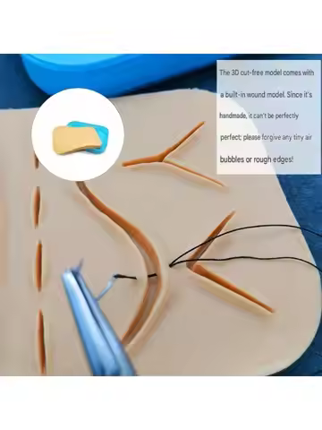 Training Skin Model for Suturing Practice and Skills Lab Review