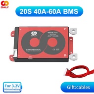 Daly 60V 20S LiFePO4 BMS 40A 60A Waterproof BMS With Balance Common Port
