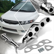 Exhaust Manifold Header for 2006-2011 Honda Civic SI 2.0 FG2 FD3 FD4 S.Steel 4-2-1 Tri-Y Pipe