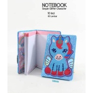 Sequin Notebook Daily Book Fur Diary Notebook
