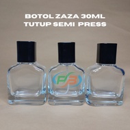 Botol parfum 30ml zaza semi press / botol parfum 30ml  / botol parfum