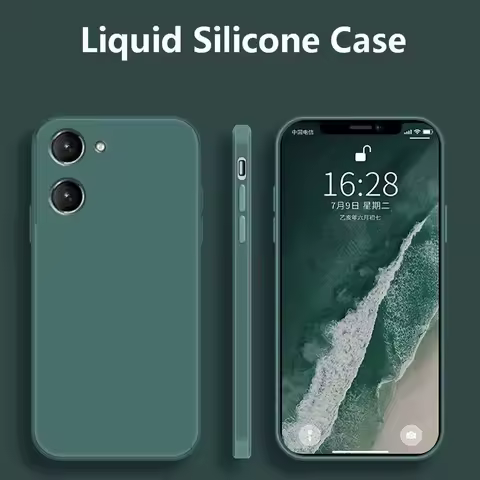 For Realme 10 Pro Case For Realme 10 Pro Cover Fundas Coque Soft TPU Liquid Silicone Phone Case Real