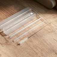 HIS-玻璃吸管組 x3套 質感抽拉盒 經文設計 文創