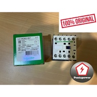SCHNEIDER LC1K0601B7 TeSys K contactor - 3P - AC-3 <= 440 V 6 A - 1 NC aux. - 24 V AC coil