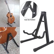 Tripod Stand Gitar Foldable Aluminium Alloy Guitar Holder Stan Tempat Display Duduk Penyangga Duduka