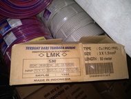 Kabel Listrik tembaga Visicom NYM 3x1.5 50m Kabel kawat kabel tunggal kabel lidi kabel tembaga kabel istalasi listrik