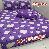 Waty grosir 7 motif LOVE SERIES sprei klaten Sprei Homemade Murah jahitan rapi