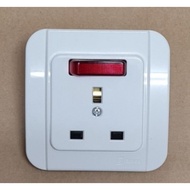 AC socket, 3-pin AC plug Galleo Broco