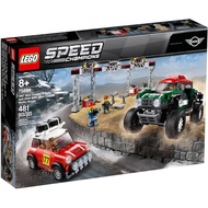 Lego speed champions 75894 1967 minicooper s rally and 2018 mini john cooper works buggy