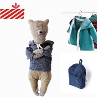 PK bears |City boy 40cm棕熊禮物組(附1件衣服,1背包)
