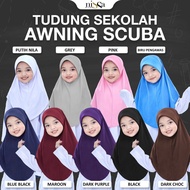 💥TUDUNG SEKOLAH💥 Tudung Sekolah Awning SCUBA Tahan Lasak Kanak Kanak