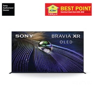 Sony 65-Inch A90J-BRAVIA-XR MASTER Series-OLED-4K Ultra HD-High Dynamic Range (HDR)-Smart TV (Google TV) XR-65A90J