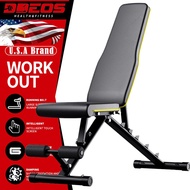 DDEOS Dumbbell chair adjustable dumbbell bench gym bench sit up chair Exercise Fitness Bench Chair G