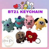BT21 Crochet Keychain